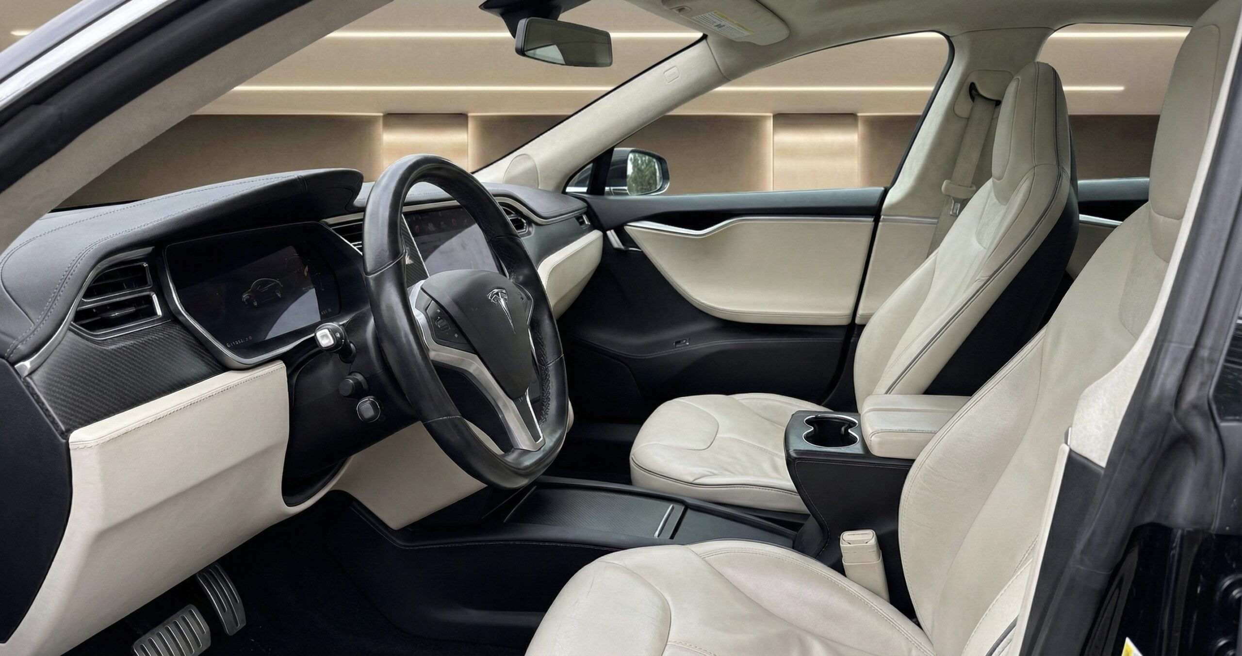 
								2012 Tesla Model S P85 Signature full									