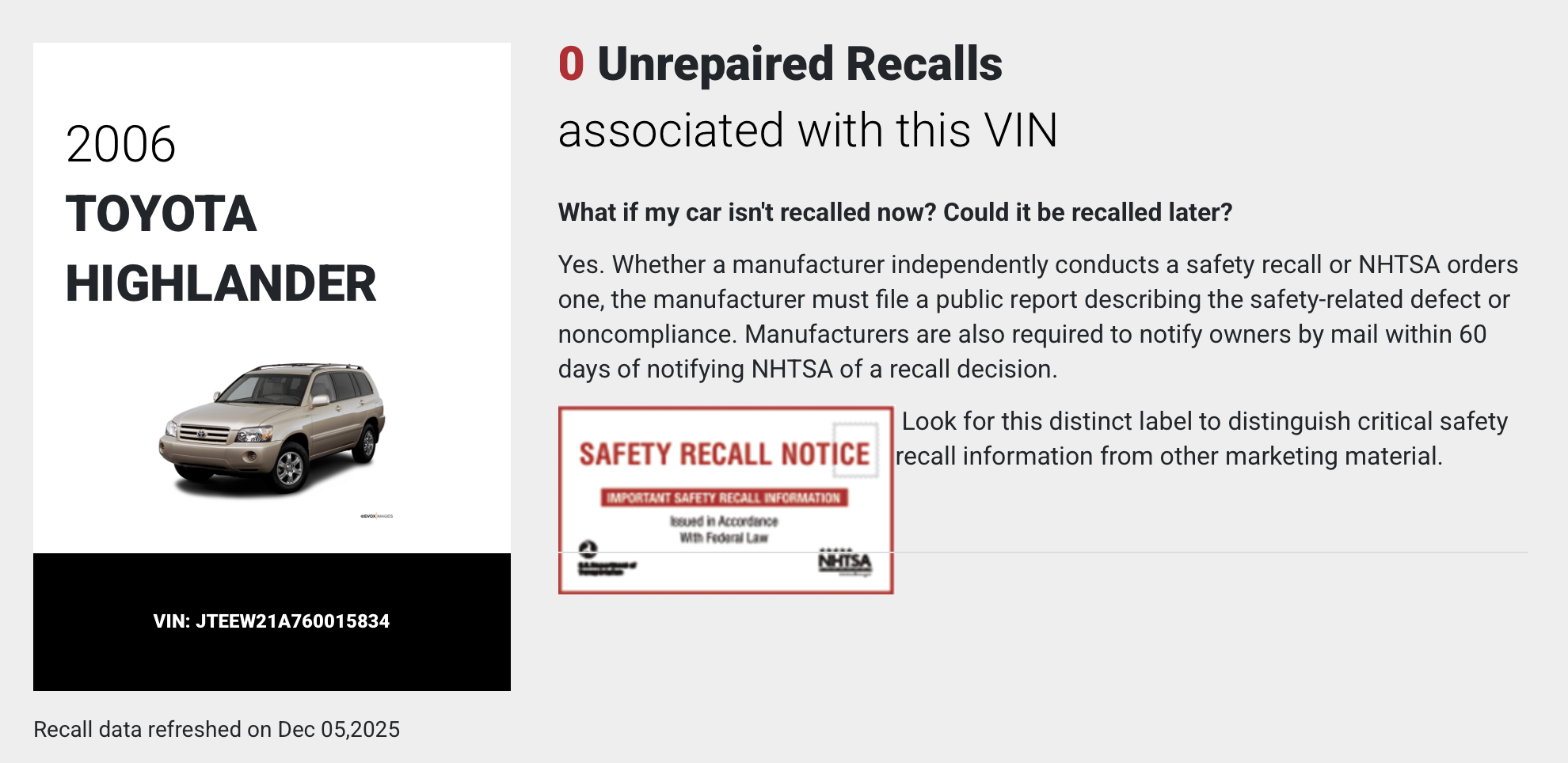 
								2006 Toyota Highlander Hybrid full									