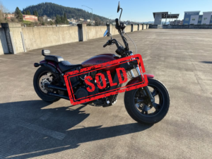 2023 Indian Scout Bobber Sixty ABS — 3,400 miles — Custom Exhaust — 1 Local Owner — Carfax